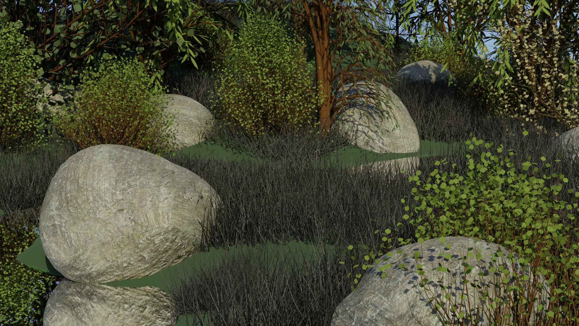 Forest scene.(Night and Day) preview image 2