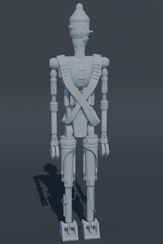 ig-88 STAR wars robot and DLT20A gun preview image