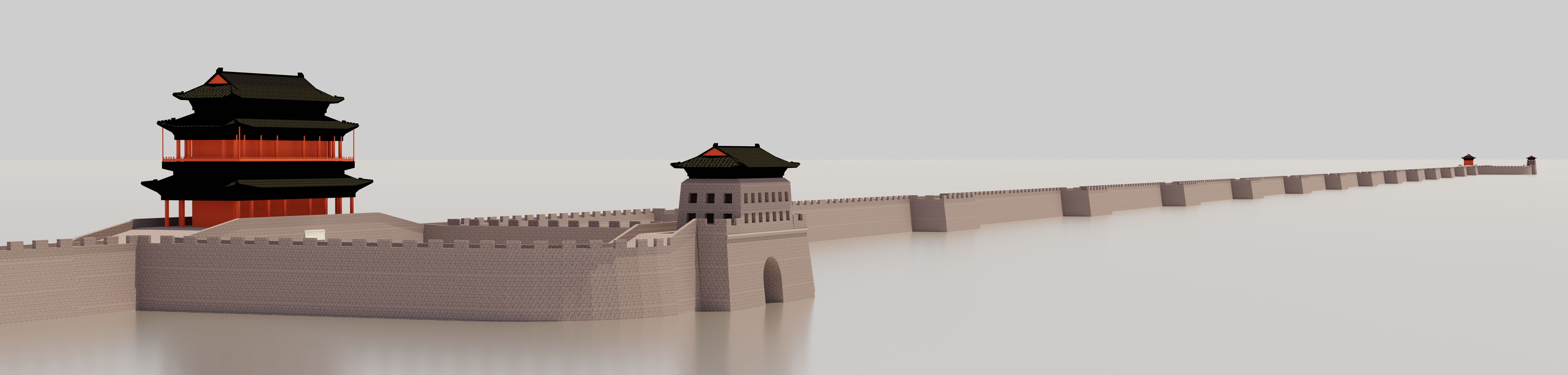 Gate Of Beijing - Yongding Gate (South Gate Of Beijing City)  preview image 3