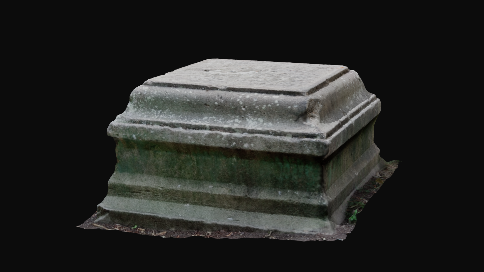 Concrete Pedestal Photoscan preview image 1