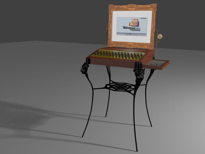 Desktop computer circa 1891 AD preview image 1