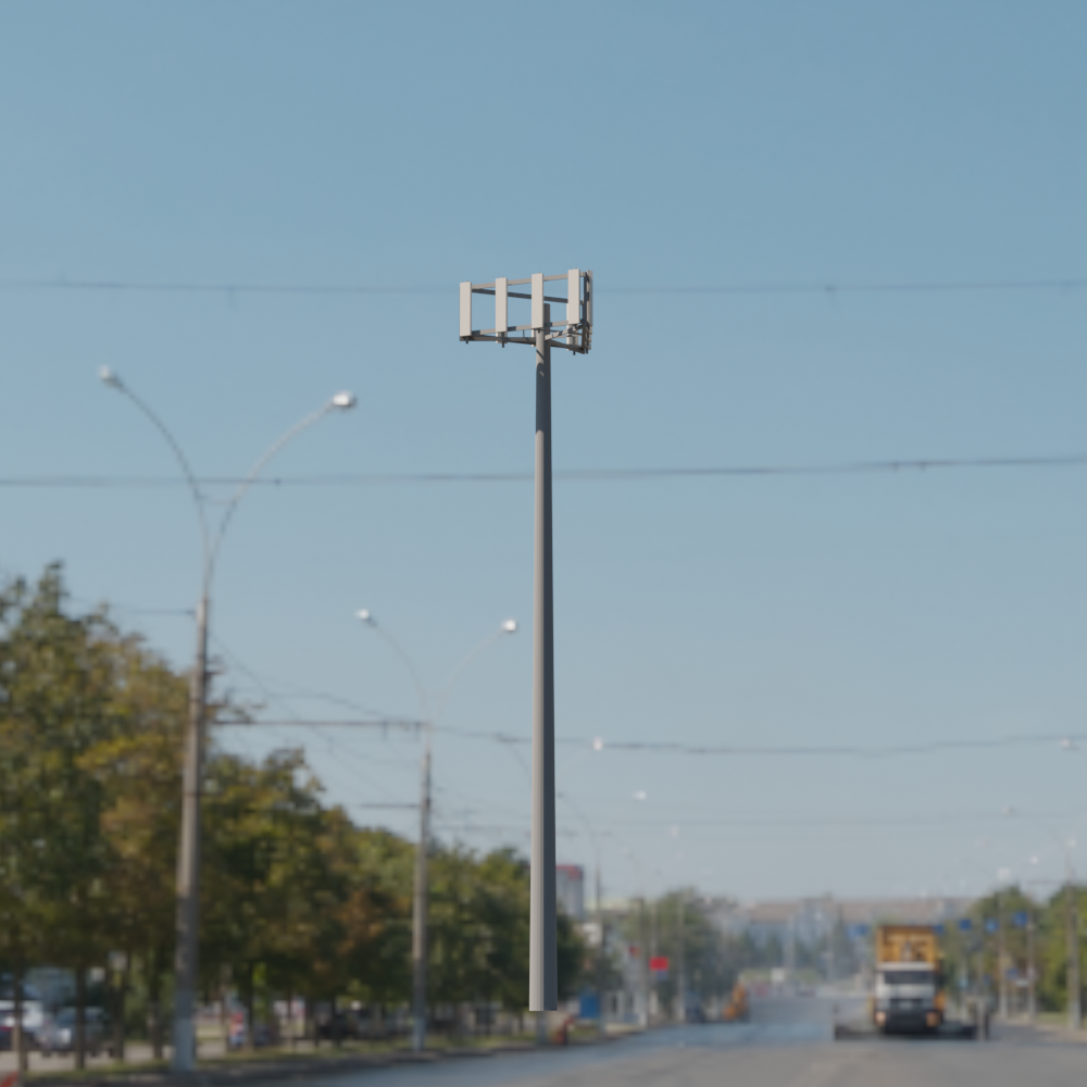 Low Poly Cell Phone Tower preview image 2