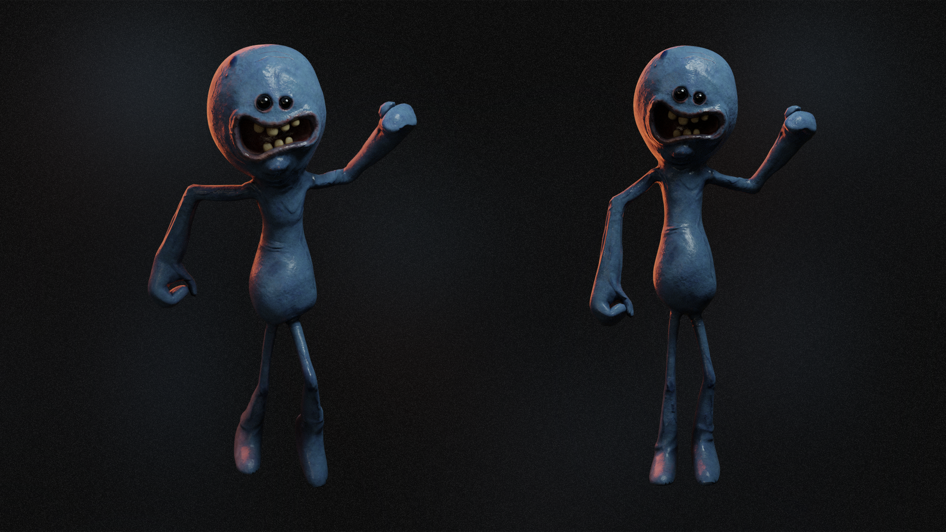 MEESEEKS /ALIEN [ 2K RIGGED ] preview image 2