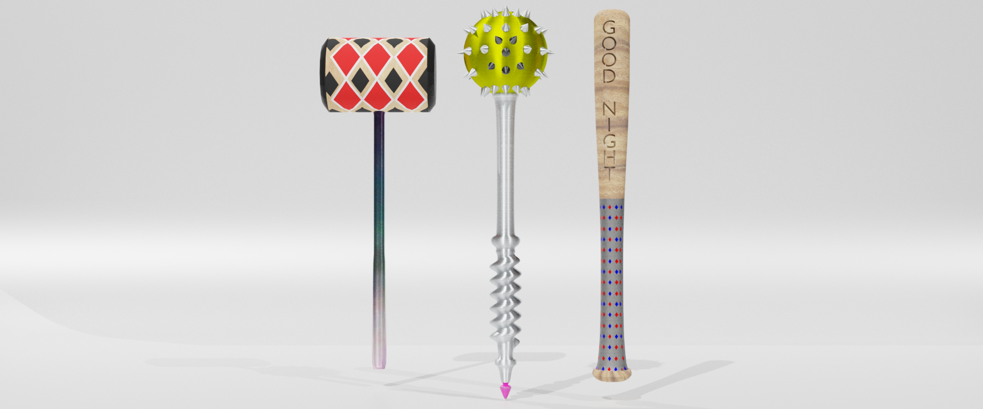 Blend Swap Harley Quinn's Weapons