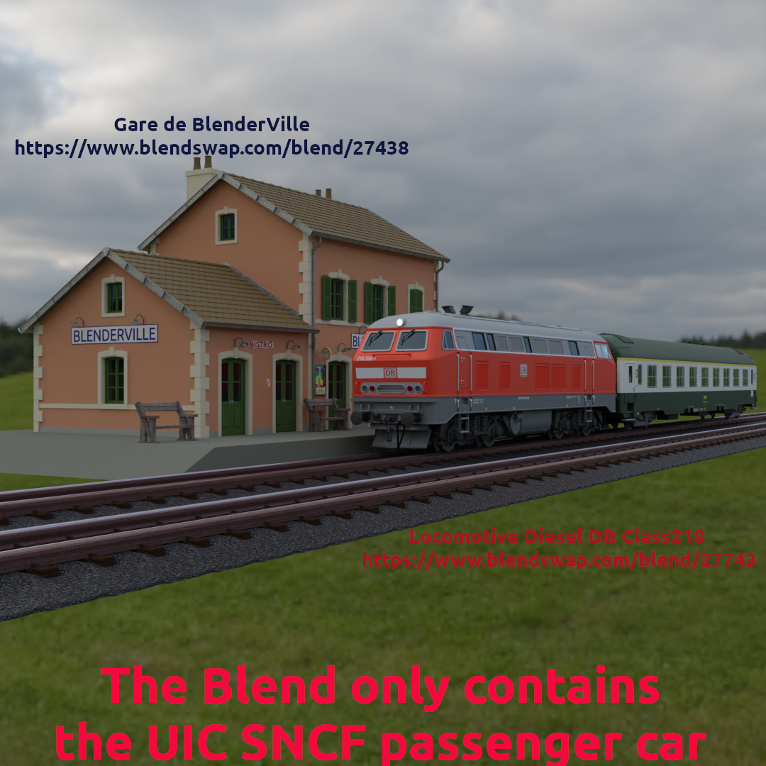 Voiture Voyageur UIC SNCF preview image 2