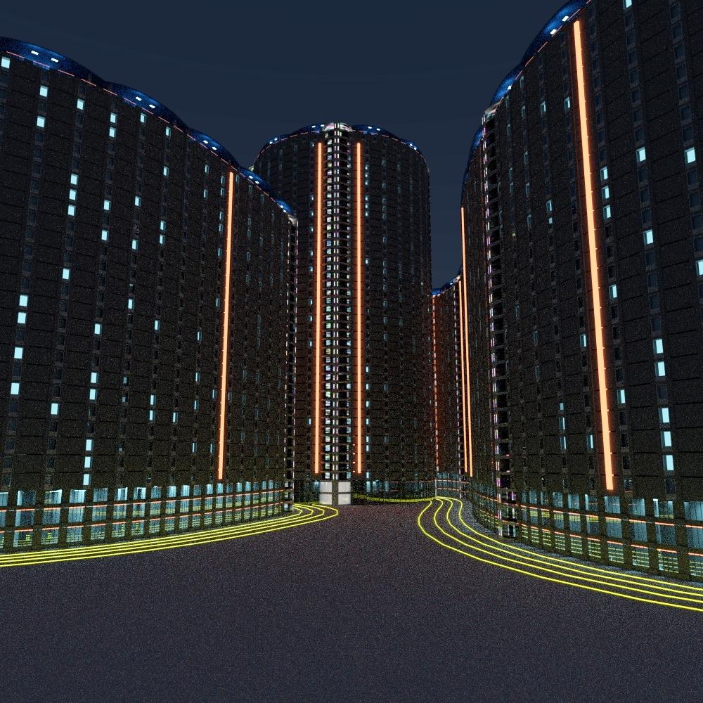 SciFi Building 45 Snake preview image 1