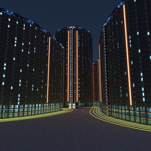 SciFi Building 45 Snake preview image