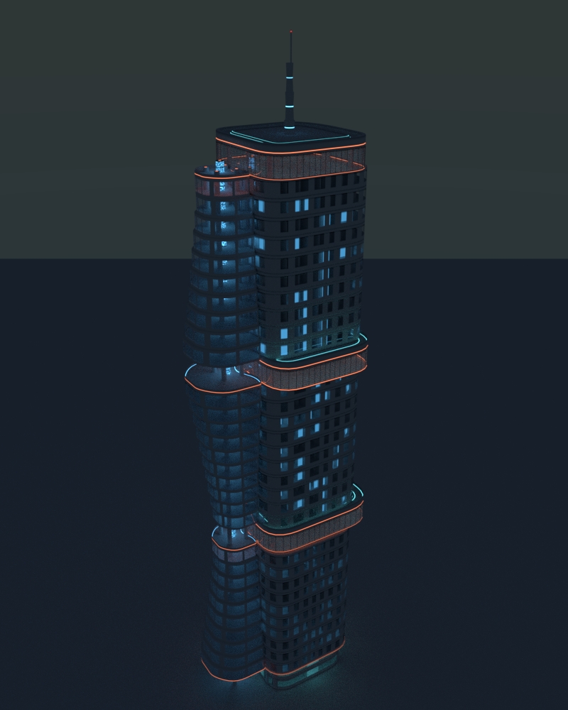 SciFi Building 40 preview image 1