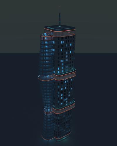 SciFi Building 40 preview image