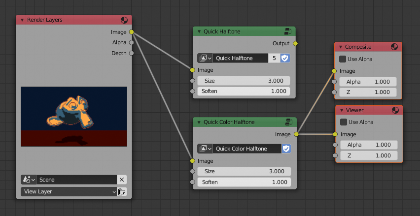 Quick Halftone (Color and Grayscale) preview image 2