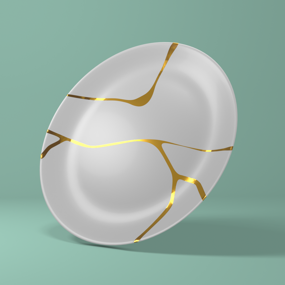 Kintsugi Plate preview image 1