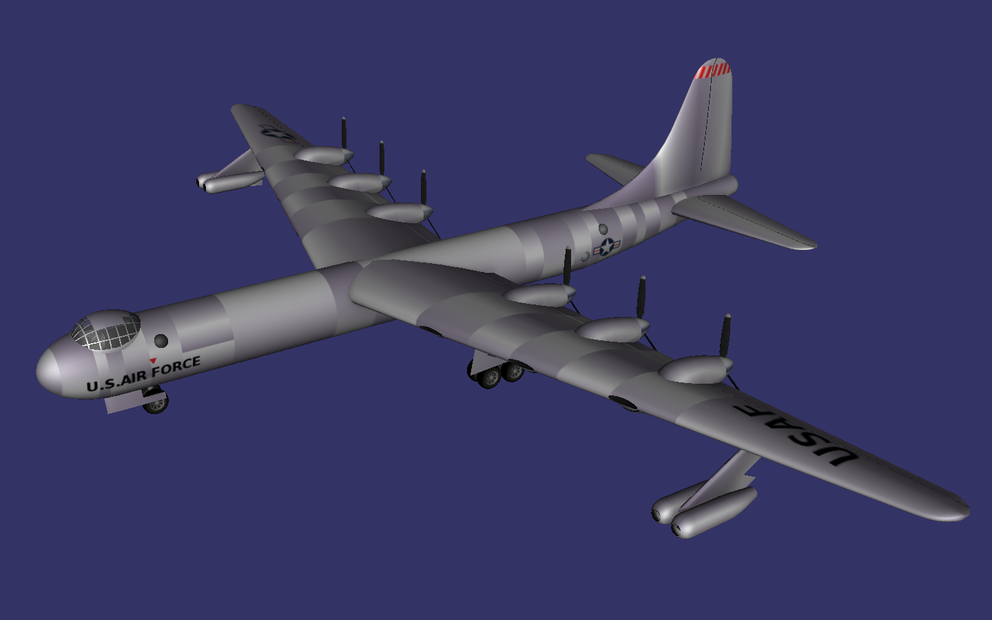 Blend Swap  Convair B-36 Peacemaker