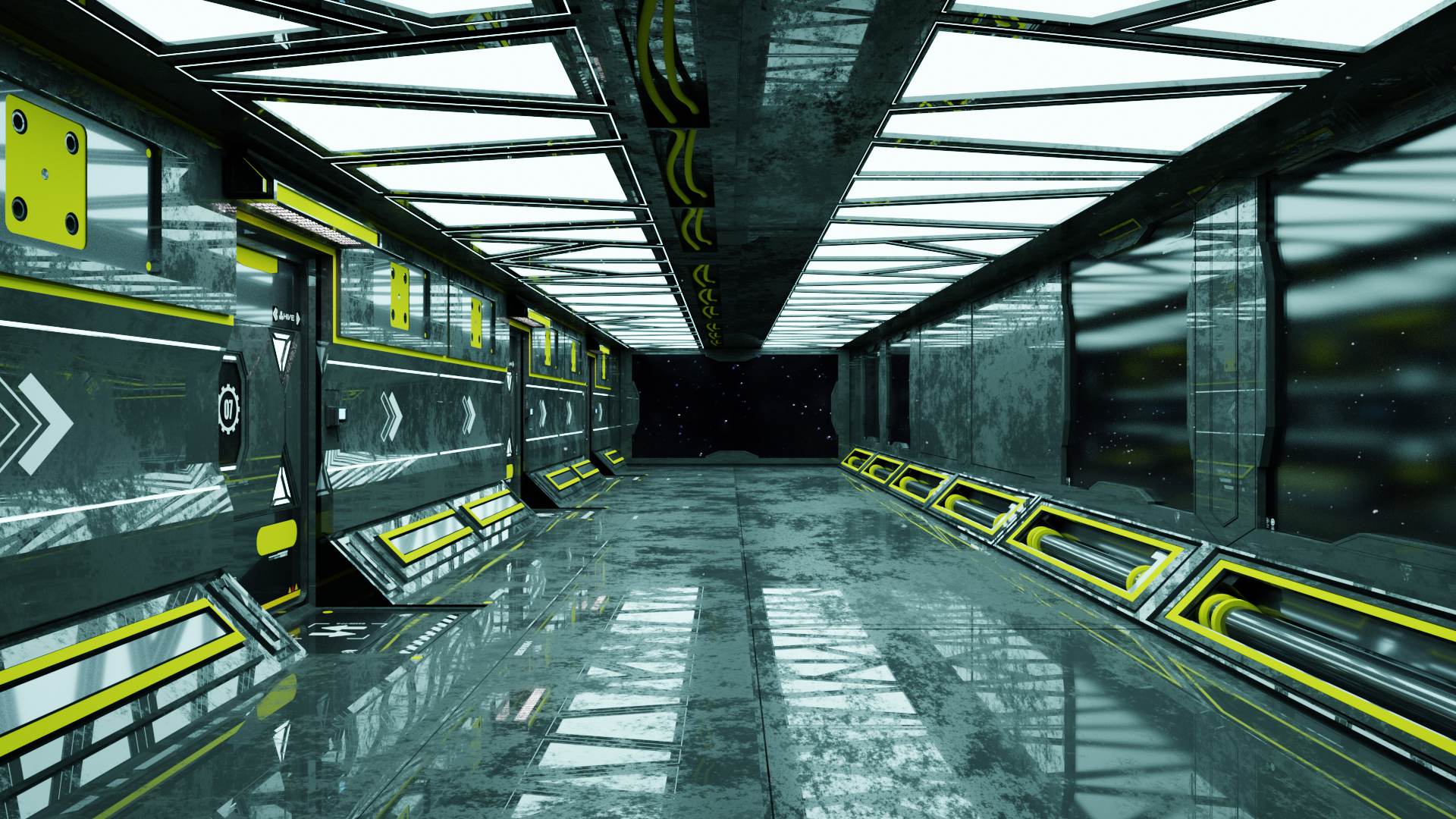 Space Corridor Volume 2 preview image 2