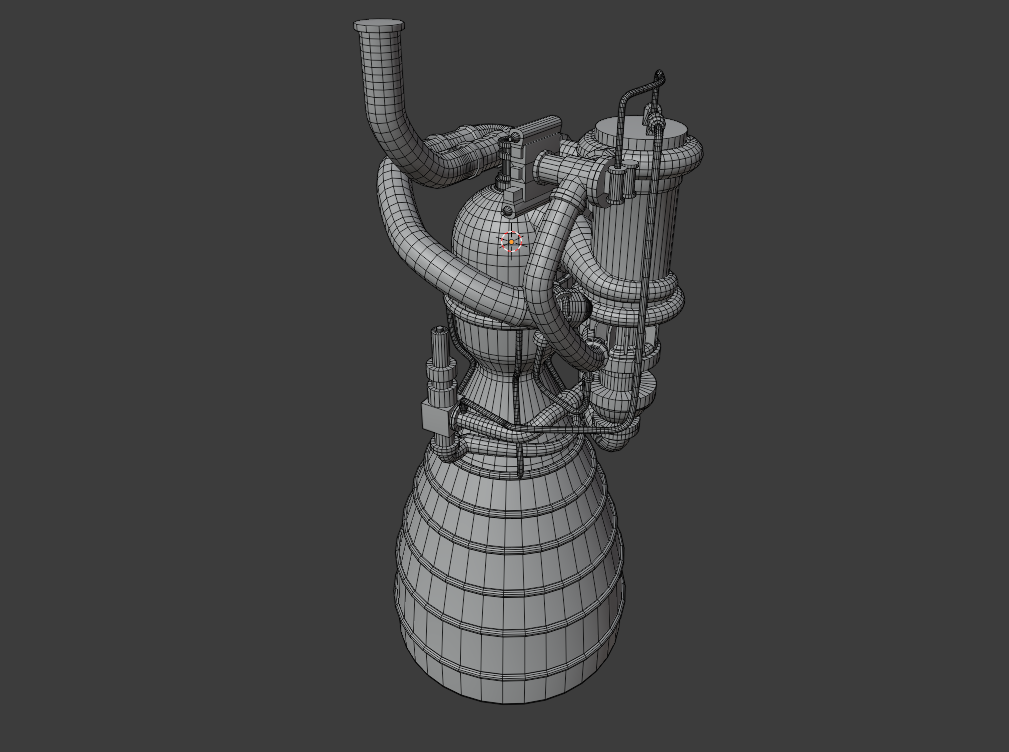 Blue Origin BE-4 Rocket Engine preview image 1