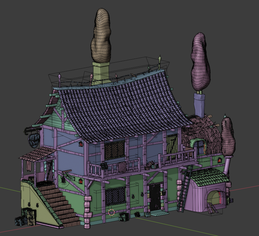 Medieval House 007 - Blacksmith preview image 3