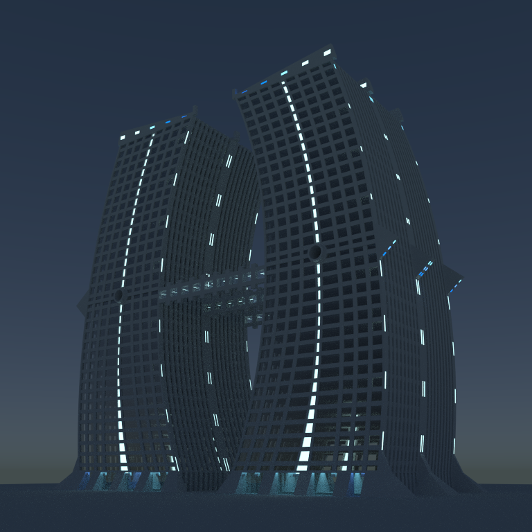 SciFi Building 4 preview image 1