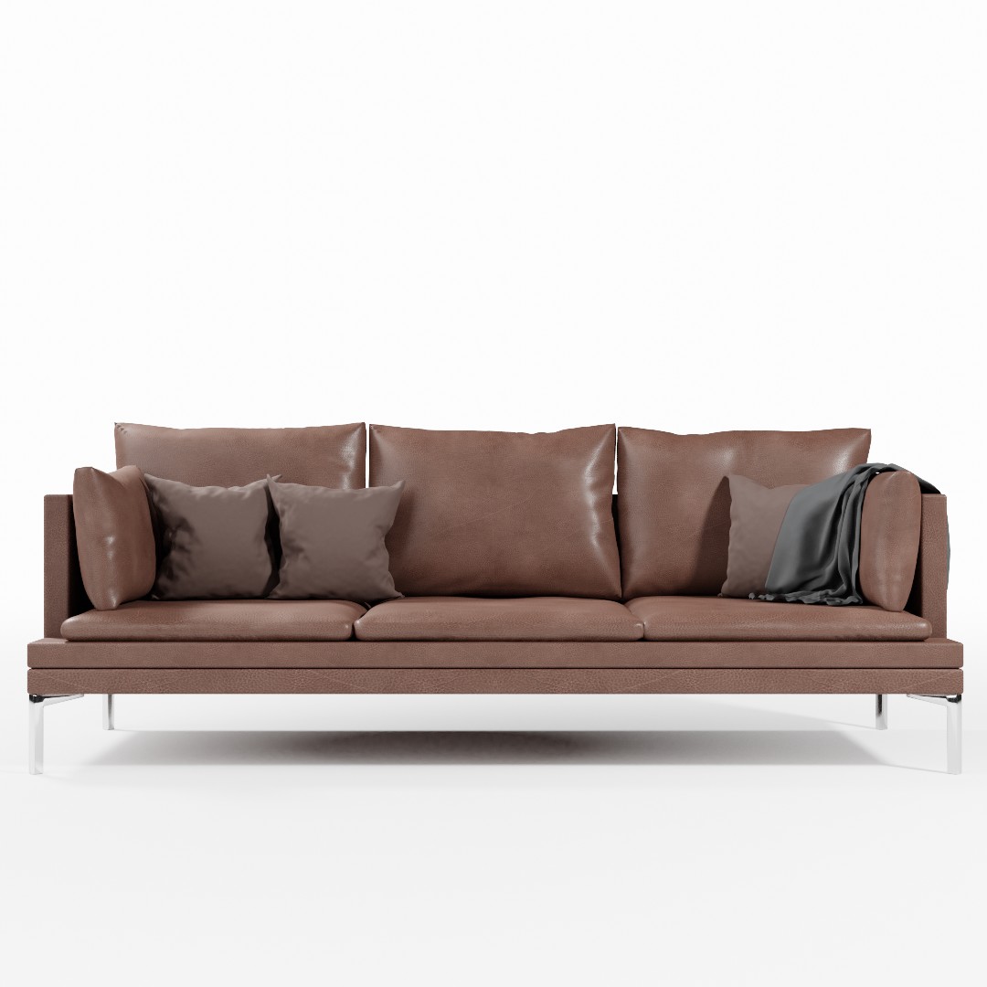 Leather Couch preview image 1