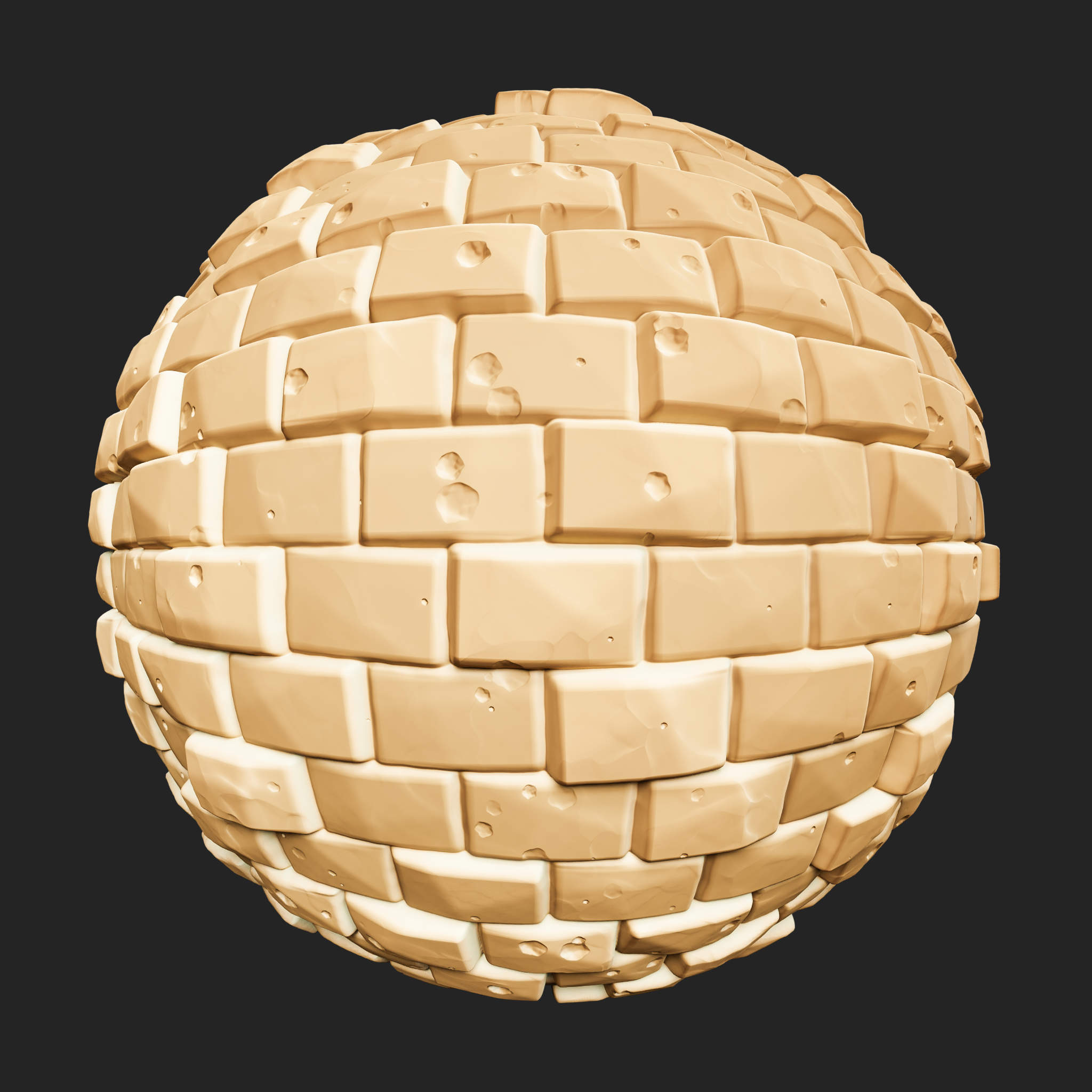 Stylized Sand Bricks preview image 1