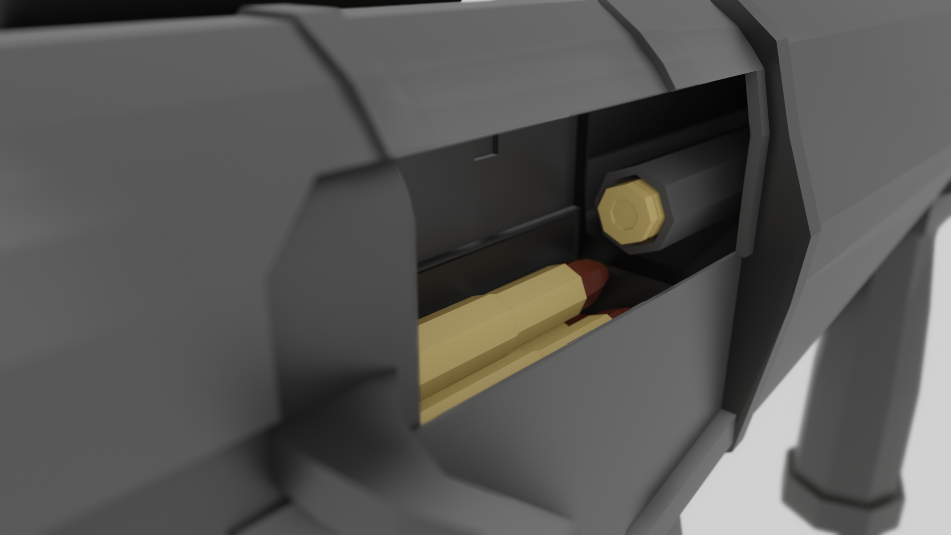 Low Poly VSS Vintorez Custom preview image 6