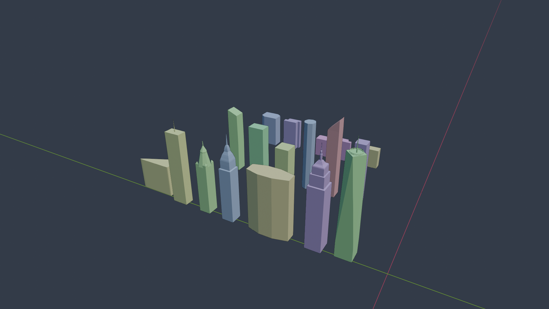 New York Buildings preview image 2