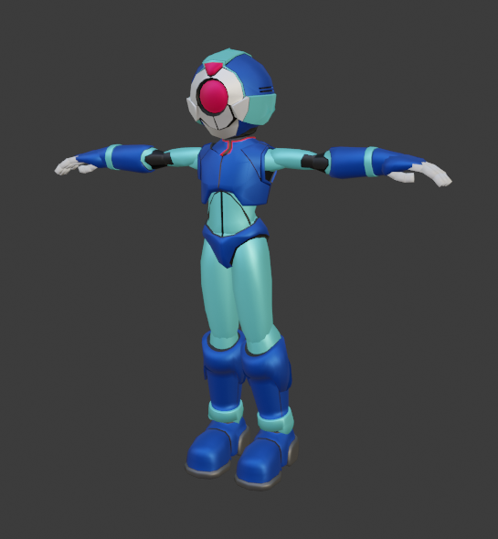 Panteon rigged component megman(fanart) preview image 1