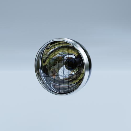Old fashioned car Headlight preview image