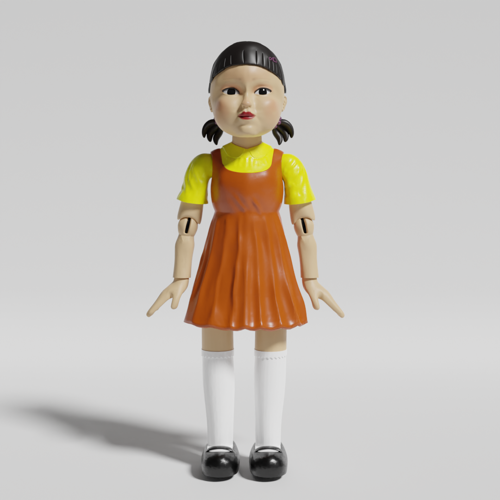 Squid Game Doll Rig preview image