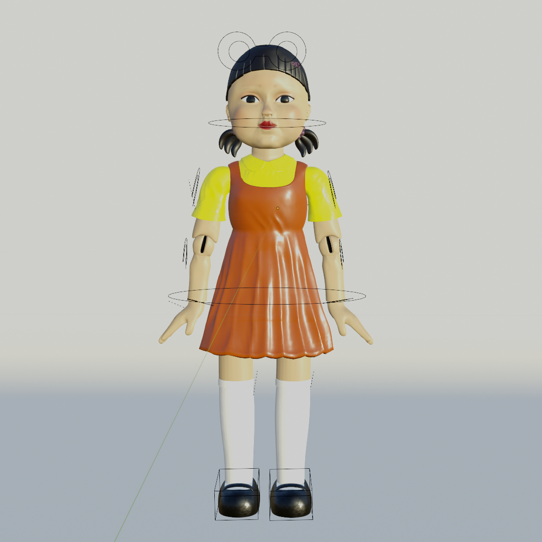 Squid Game Doll Rig preview image 2