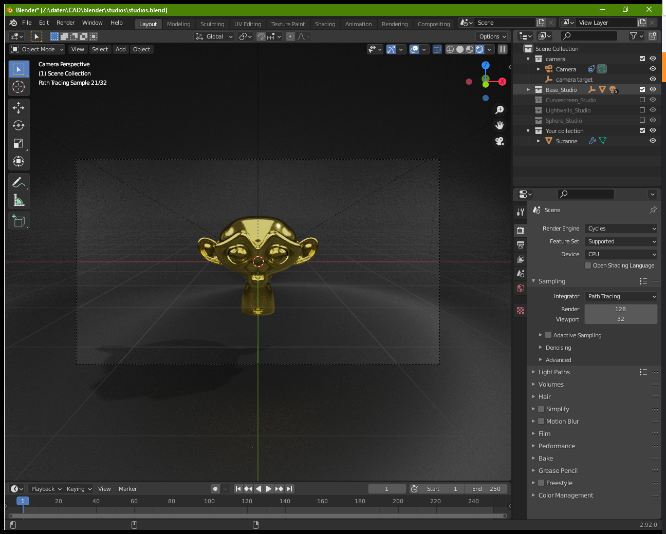 Studio templates with auto light and camera positioning preview image 2