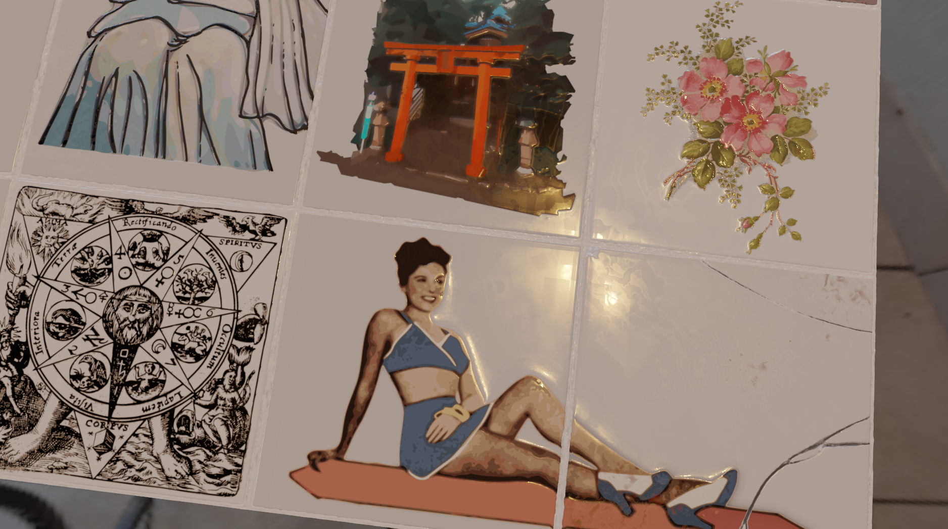 kitchen backsplash tiles collection. pack 4 preview image 3