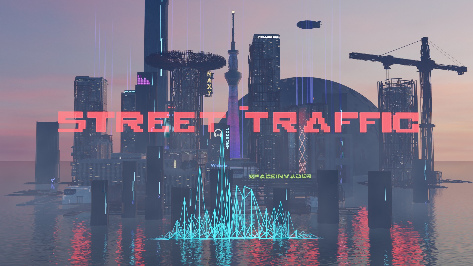 Music Visualization City preview image 1