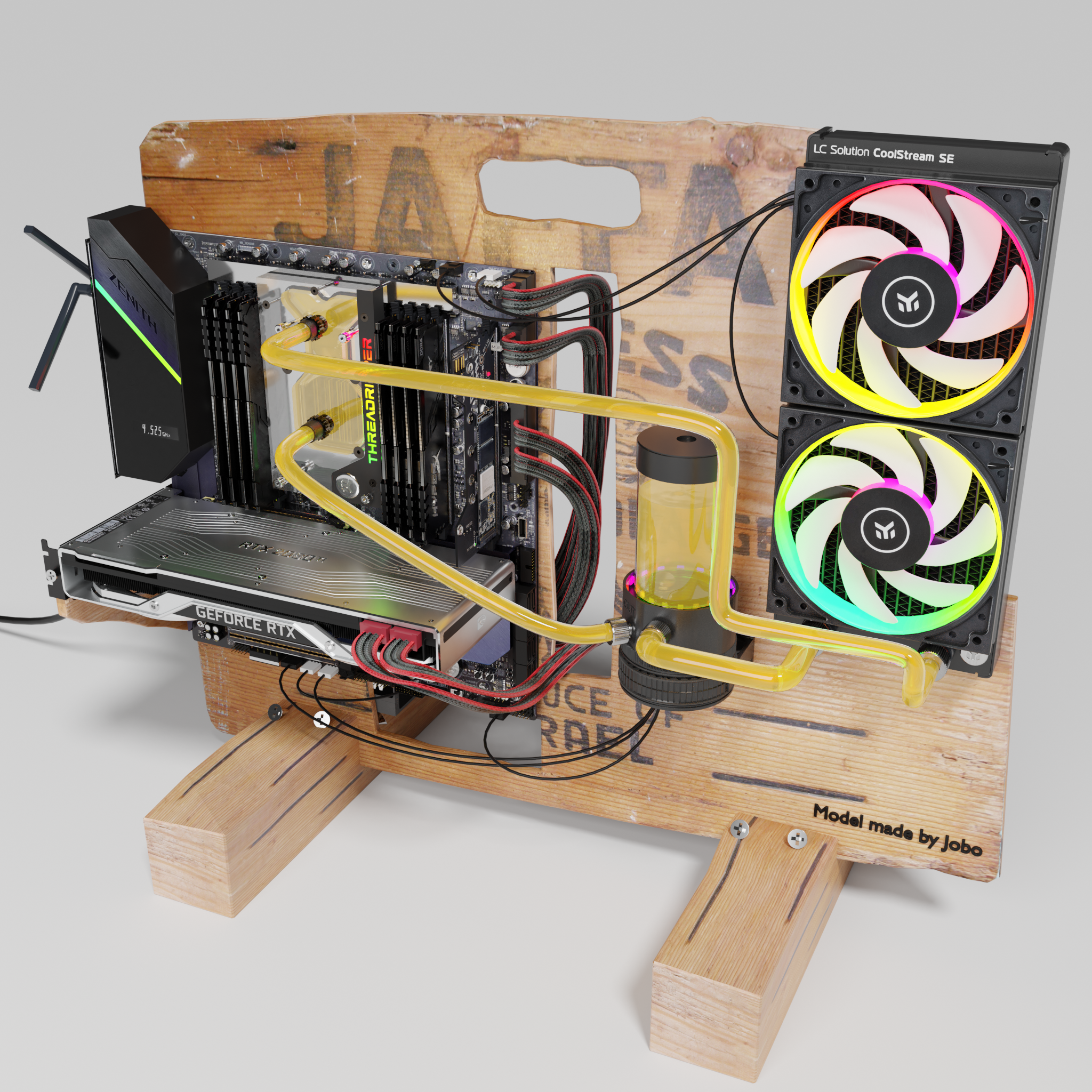 Enthusiastic Orange Crates High End Computer preview image 1