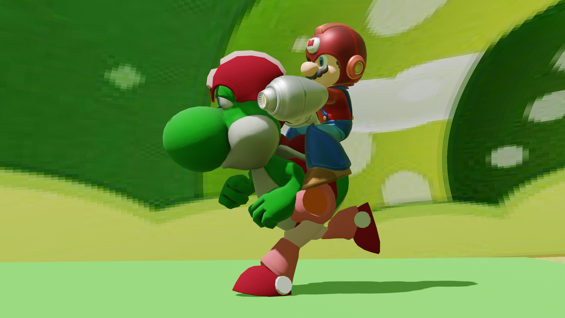 Mega Mario & Roshi preview image 1