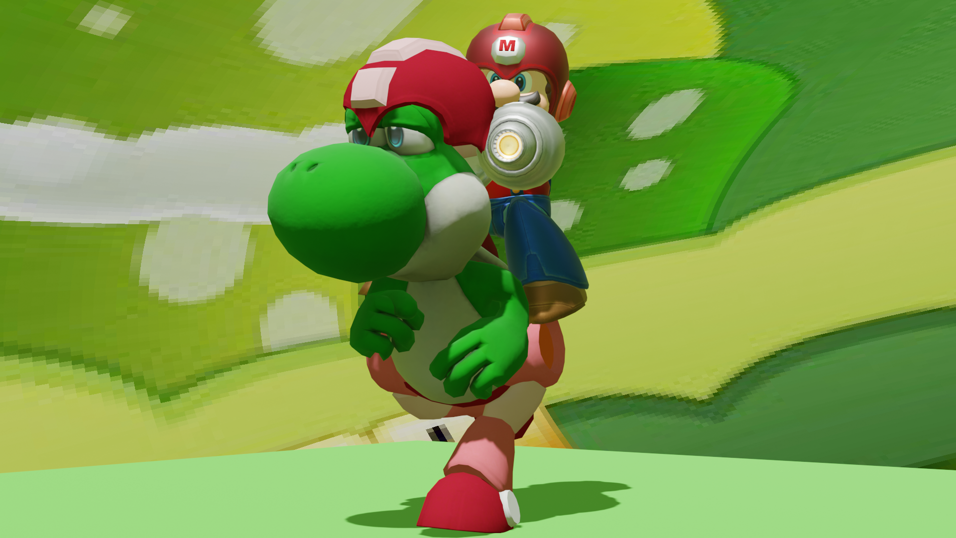 Mega Mario & Roshi preview image 2