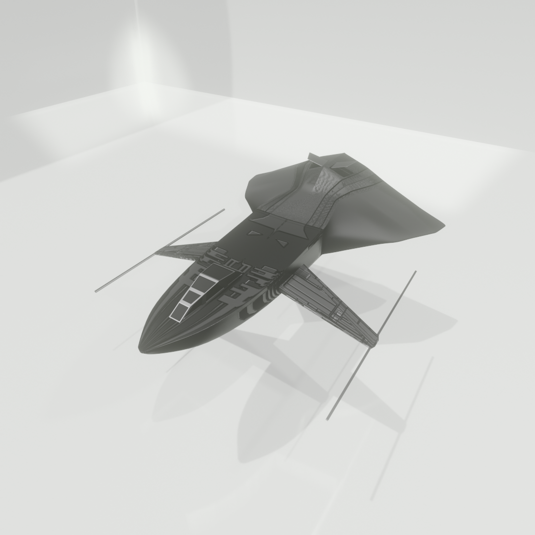 spaceship warp scene preview image 1