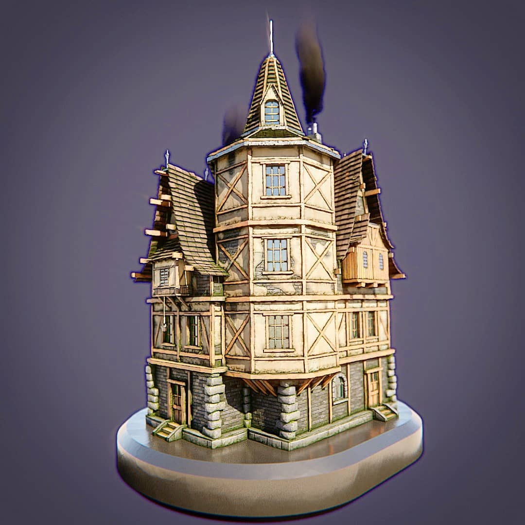 Medieval House 008 preview image 1