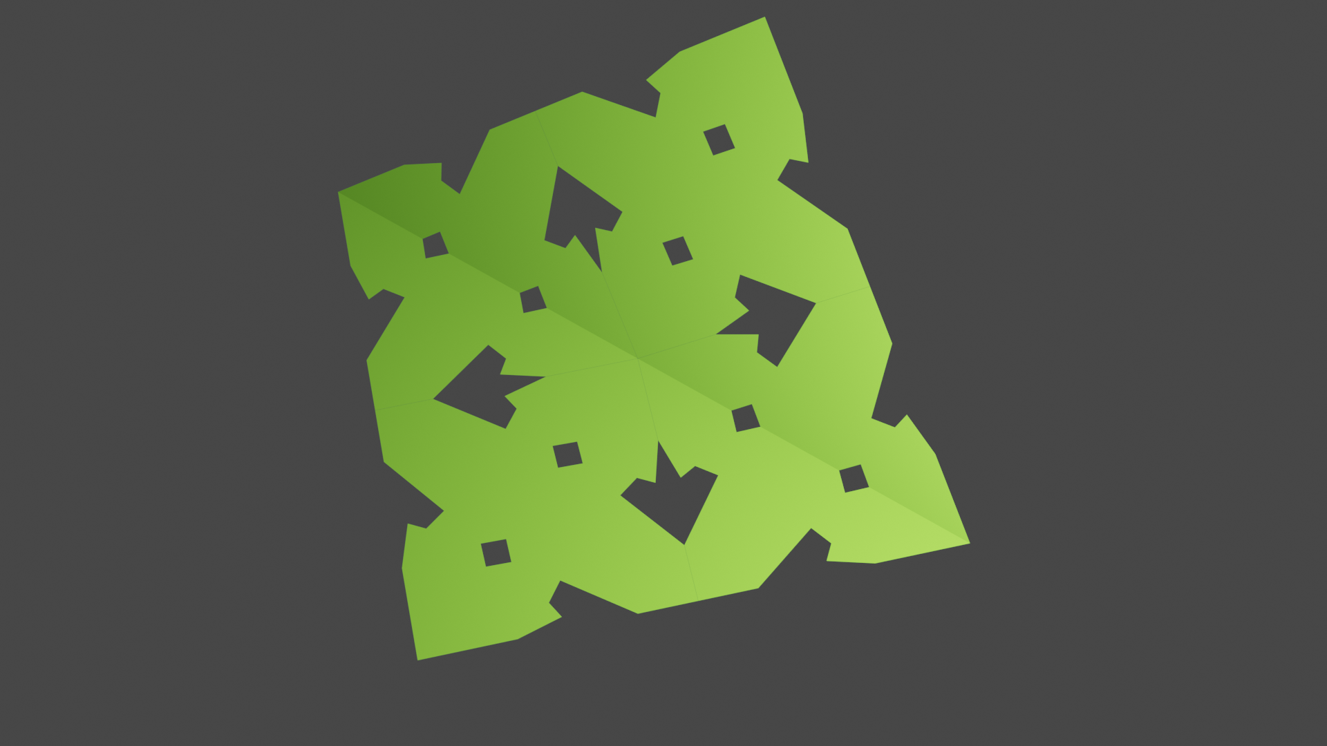 Paper star animation preview image 1