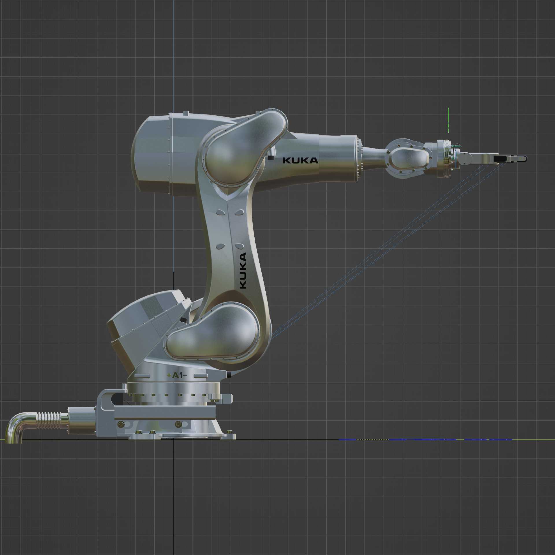 KUKA Robot KR 120 R2100 Nano F-G + ON ROBOT gripper preview image 3