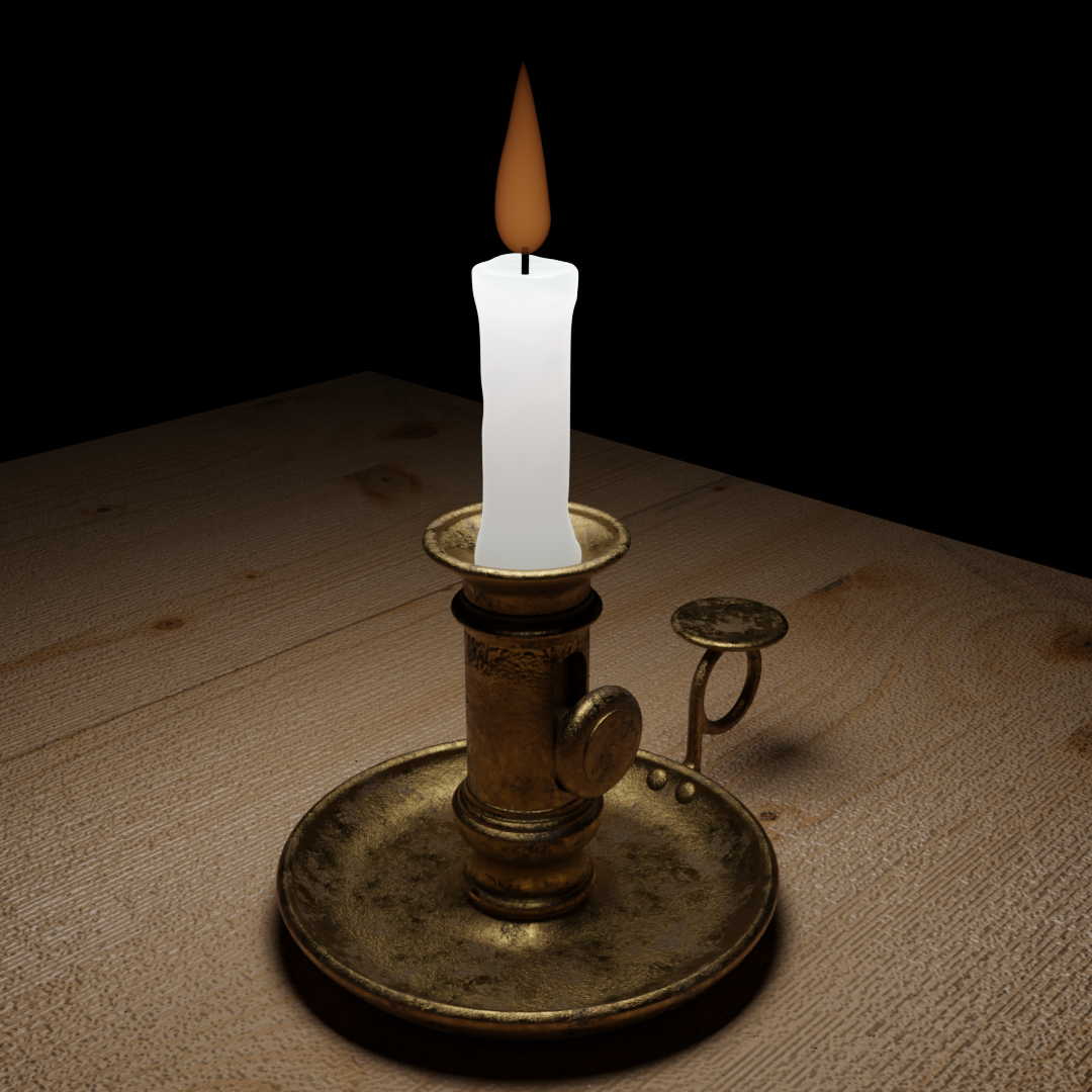 Bougeoir en cuivre preview image 1