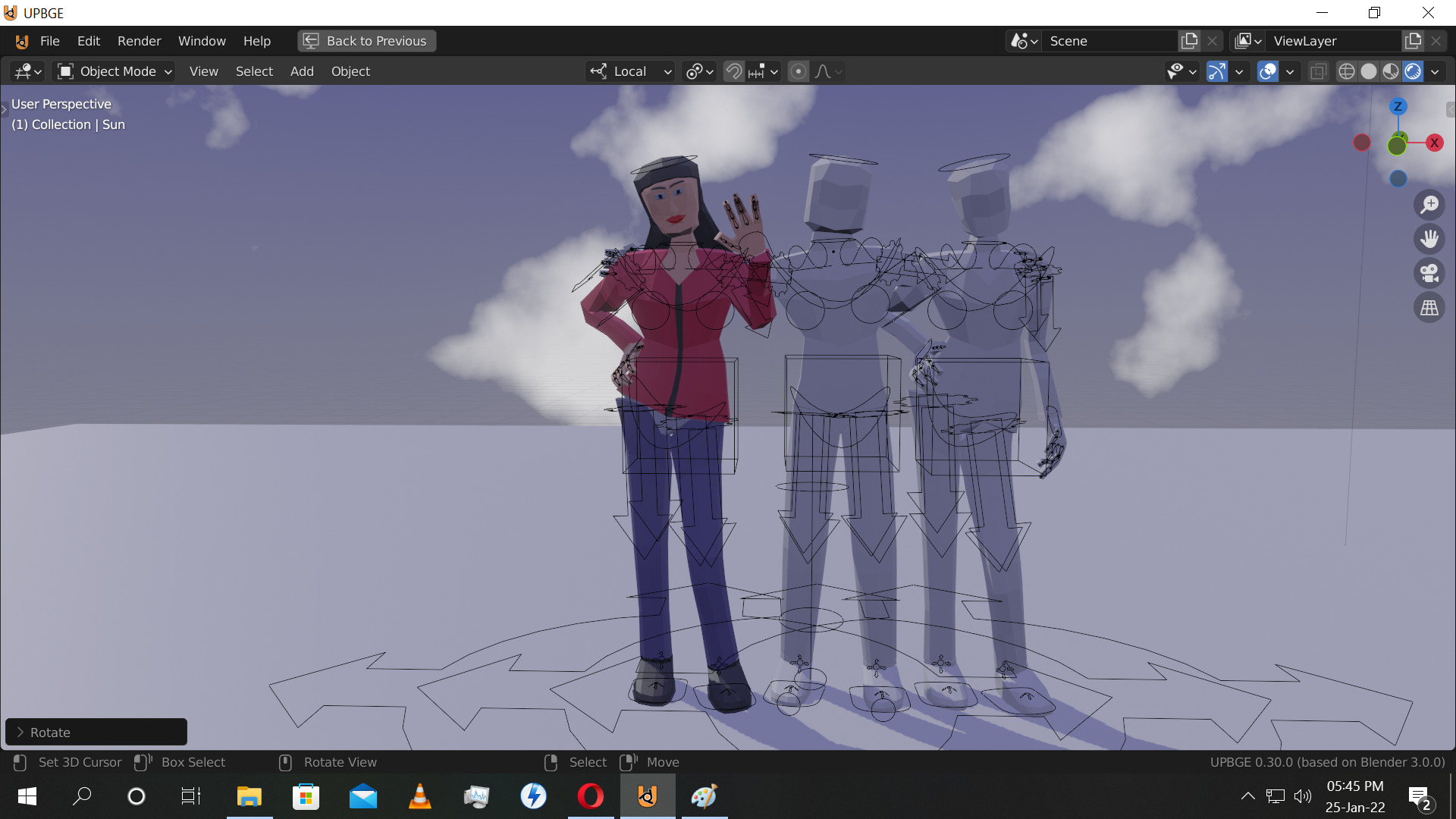 3 low poly colorized  preview image 1