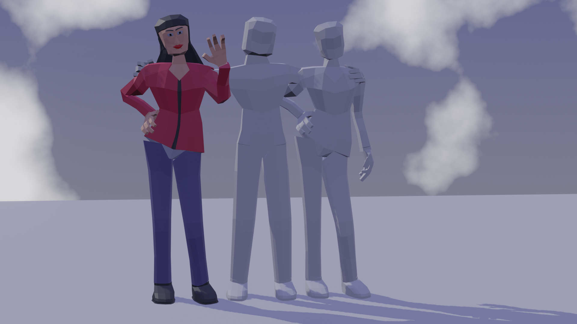 3 low poly colorized  preview image 2