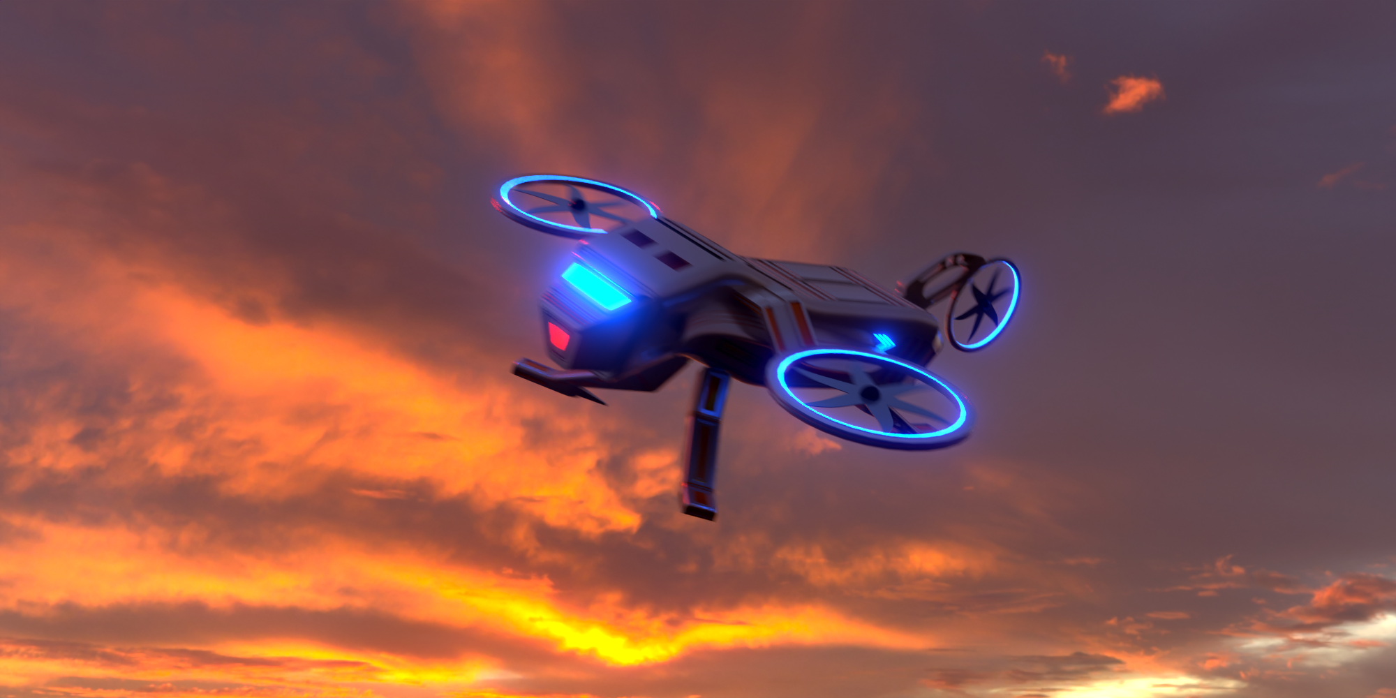 Sci fi Drone preview image 2