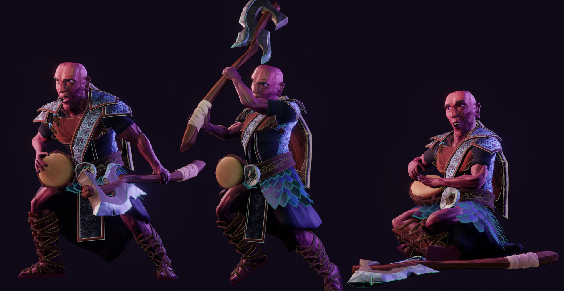 Bao - game ready animation rig. preview image 2