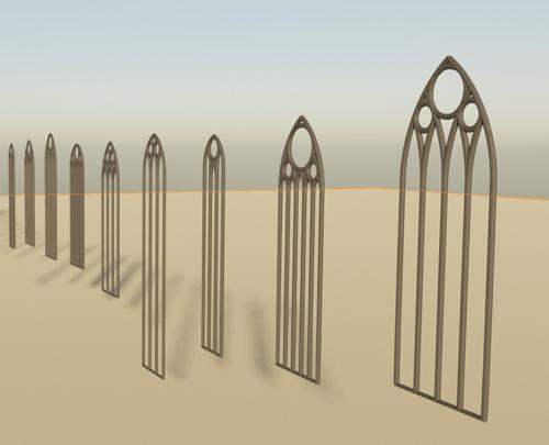 Gothic windows preview image