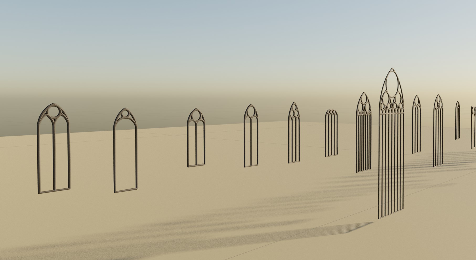 Gothic windows preview image 2