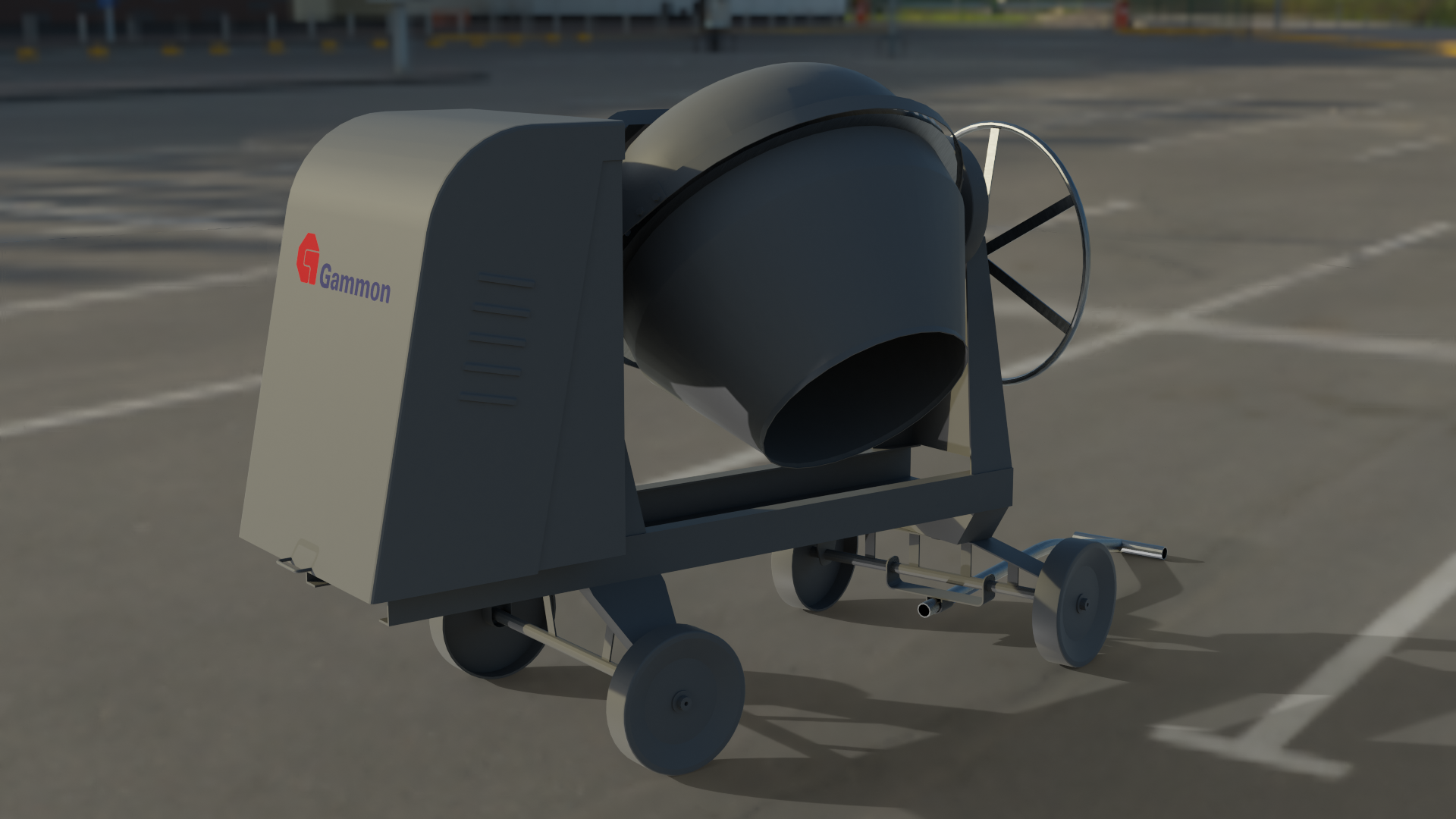 On-site concrete mixer preview image 1