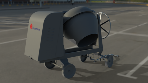 On-site concrete mixer preview image