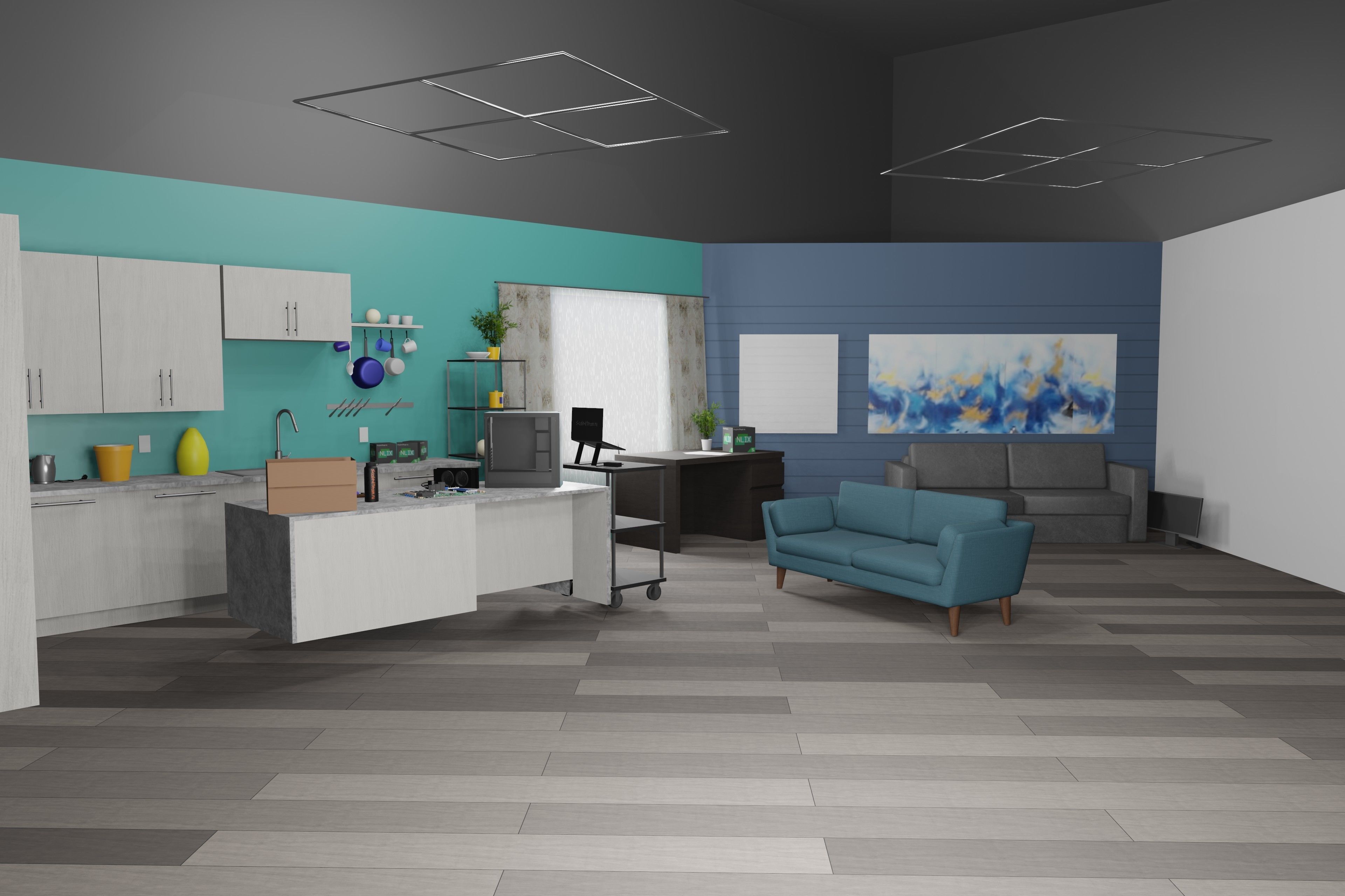 LinusTechTips Studio Kitchen preview image 3