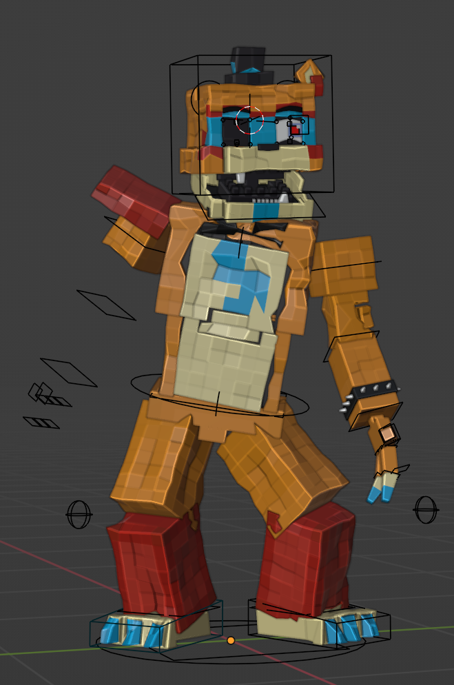 Damaged Glamrock Freddy rig preview image 1