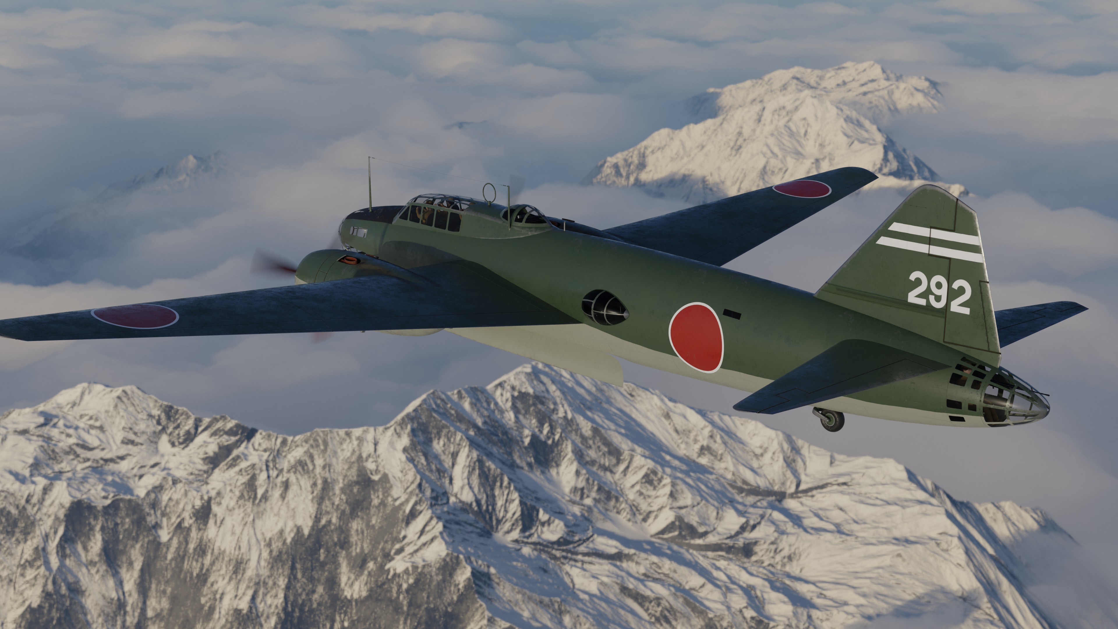 Low Poly Betty Bomber preview image 1